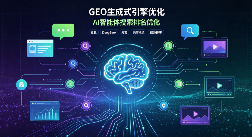新浦区GEO 浪潮来袭：生成式引擎优化崛起，创作者争抢豆包、DeepSeek、元宝智能体流量入口