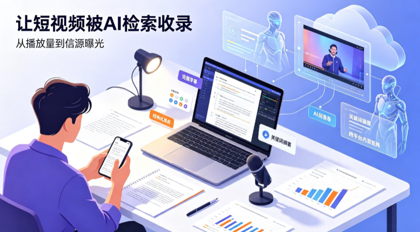 新浦区短视频创作者新必修课：吃透 GEO 优化，让抖音内容被豆包、DeepSeek、元宝智能体收录
